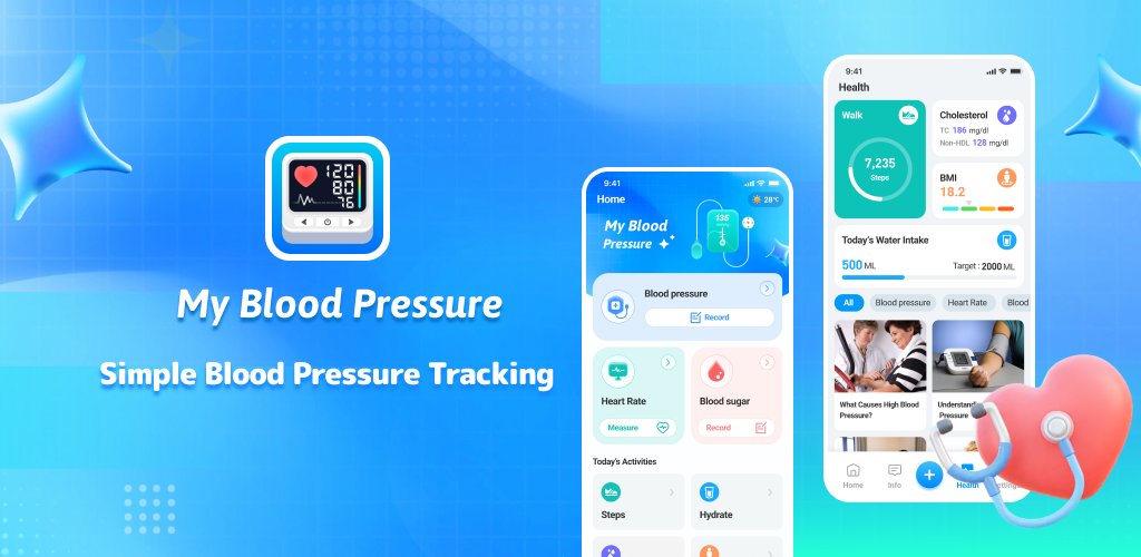 My Blood Pressure App Screenshot